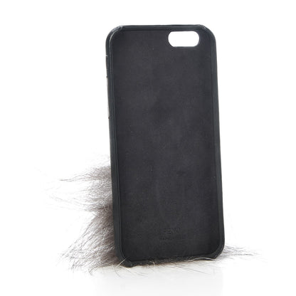 Fendi Nappa Fox Fur Karlito iPhone 6 Case Cover Black 3 of 6