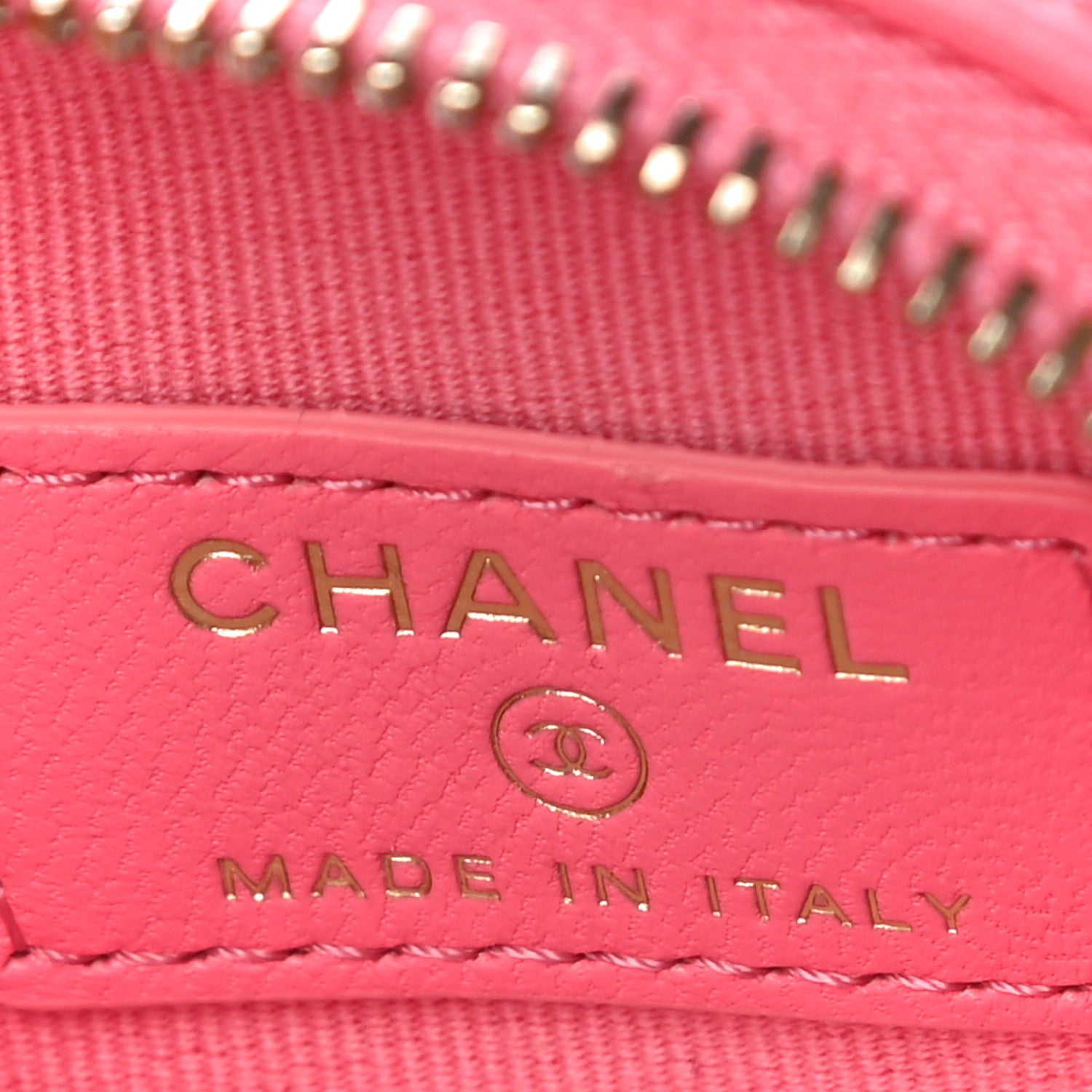 Chanel Lambskin Quilted CC In Love Heart Zipped Arm Coin Purse Pink 6 of 10