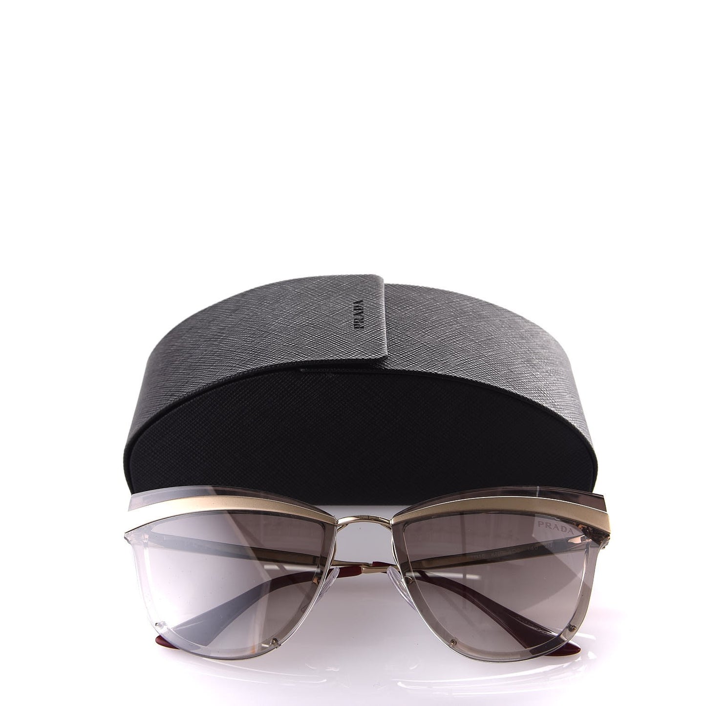 Cinema Evolution 65mm Sunglasses SPR 12U Beige Gradient Mirror