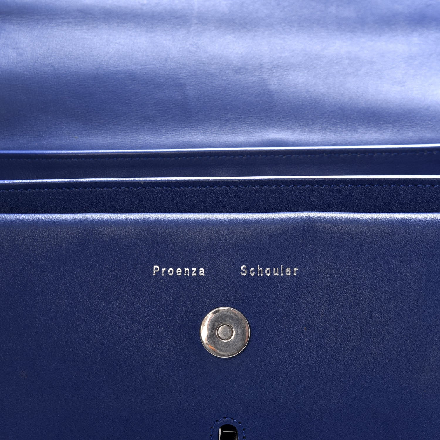 Proenza Schouler Calfskin PS11 Classic Shoulder Bag Royal Blue 6 of 12