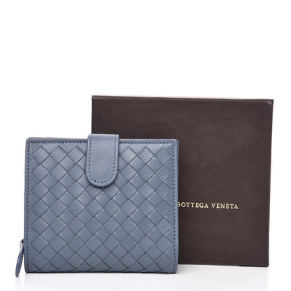 Bottega Veneta Nappa Intrecciato French Flap Wallet Krim 9 of 9