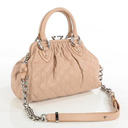 Marc Jacobs Calfskin Quilted Stam Blush 6 of 12