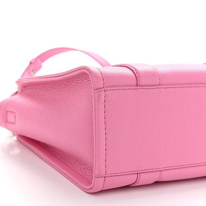 Marc Jacobs Grained Calfskin Small The Tote Bag Candy Pink 7 of 10
