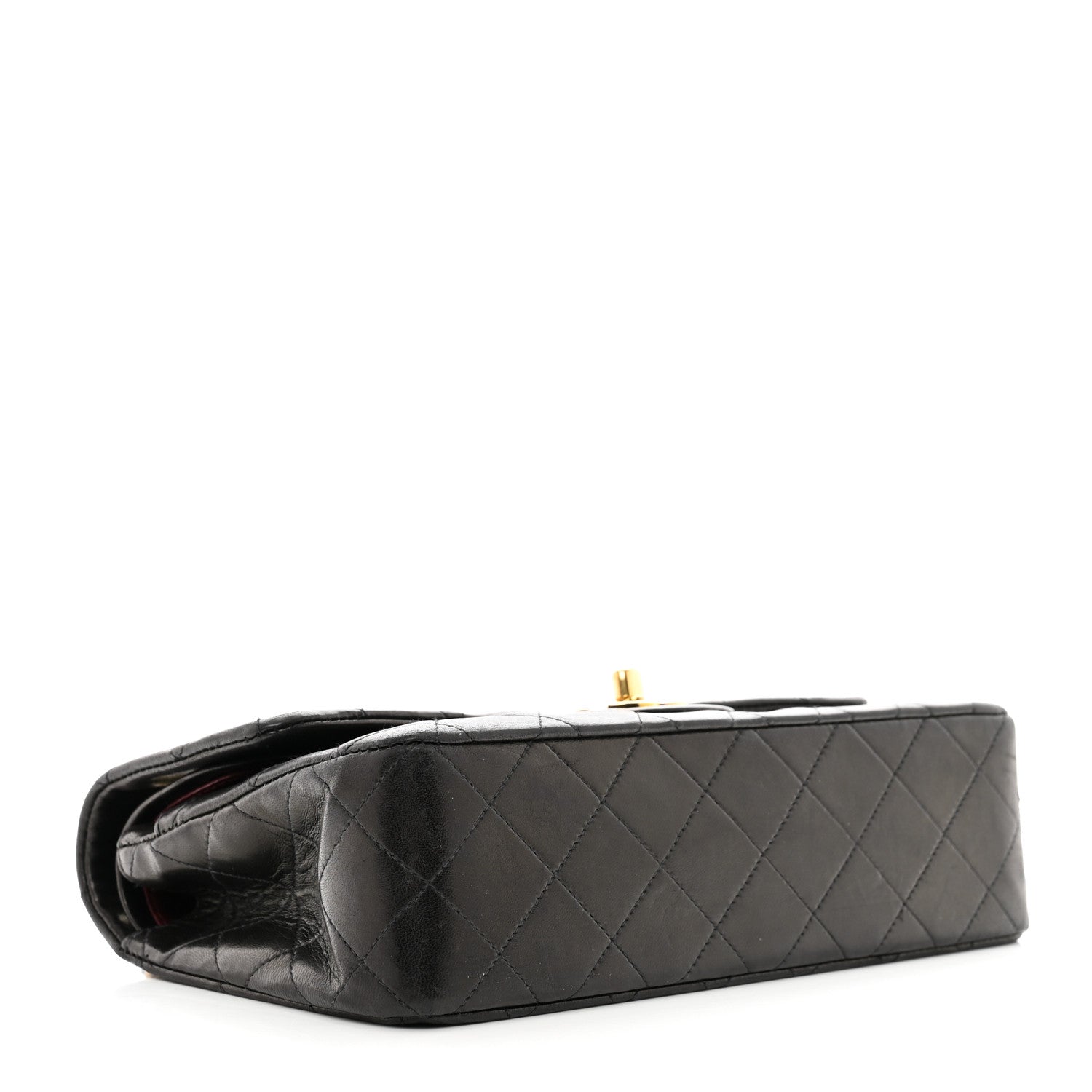 Chanel Lambskin Quilted Small Double Flap Black 4 of 10