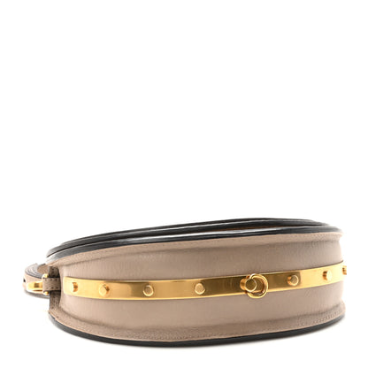 Chloe Calfskin Small Nile Bracelet Minaudiere Bag Motty Grey 4 of 9