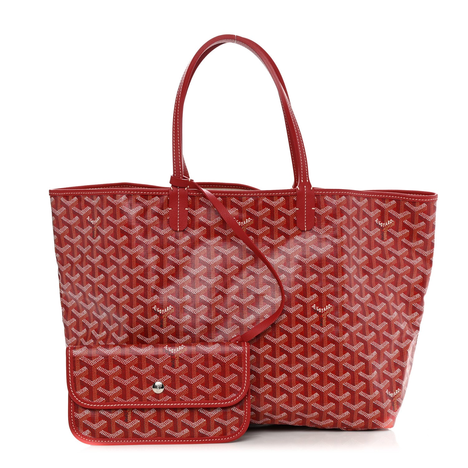 Goyard Goyardine Saint Louis PM Red 1 of 10