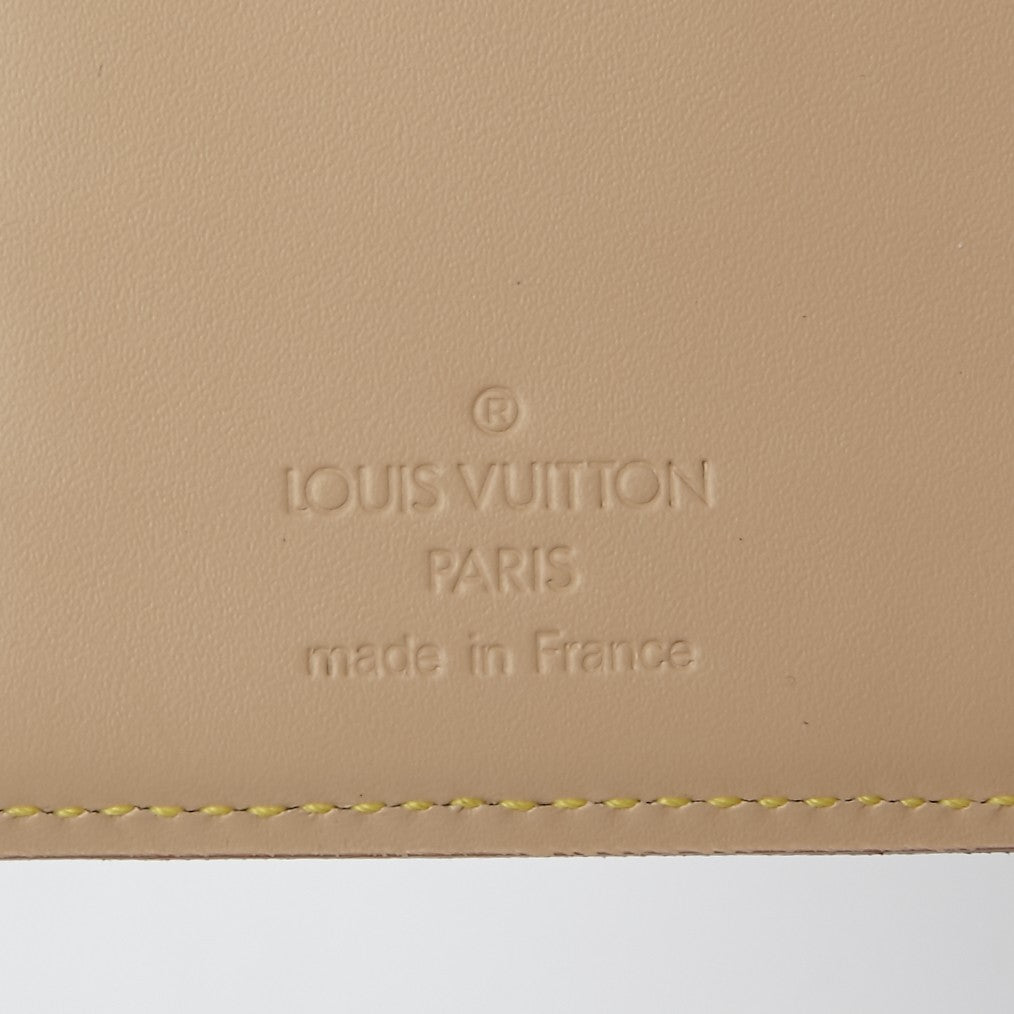 Monogram Multicolor French Purse Wallet White