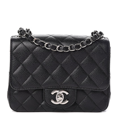 Chanel Caviar Quilted Mini Square Flap Black 1 of 10