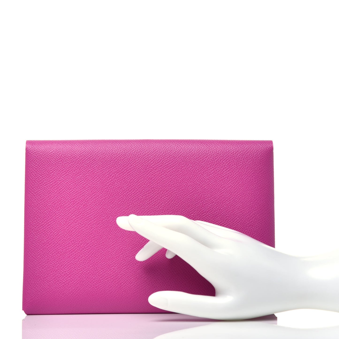 Epsom Calvi Pouch Magnolia Bleu Saphir