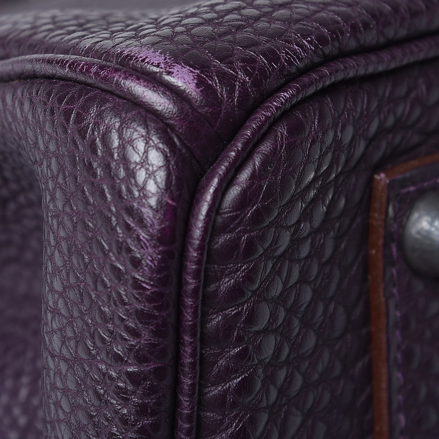 Hermes Togo Birkin 35 Raisin 16 of 19