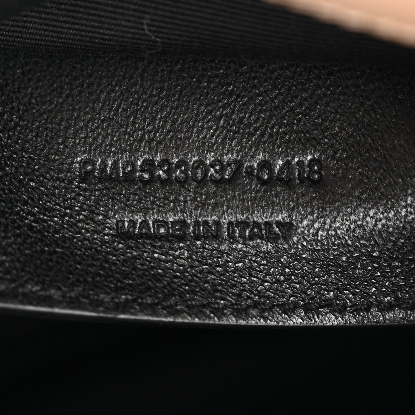 SAINT LAURENT Crinkled Calfskin Matelasse Monogram Baby Niki Chain Satchel Light Taupe