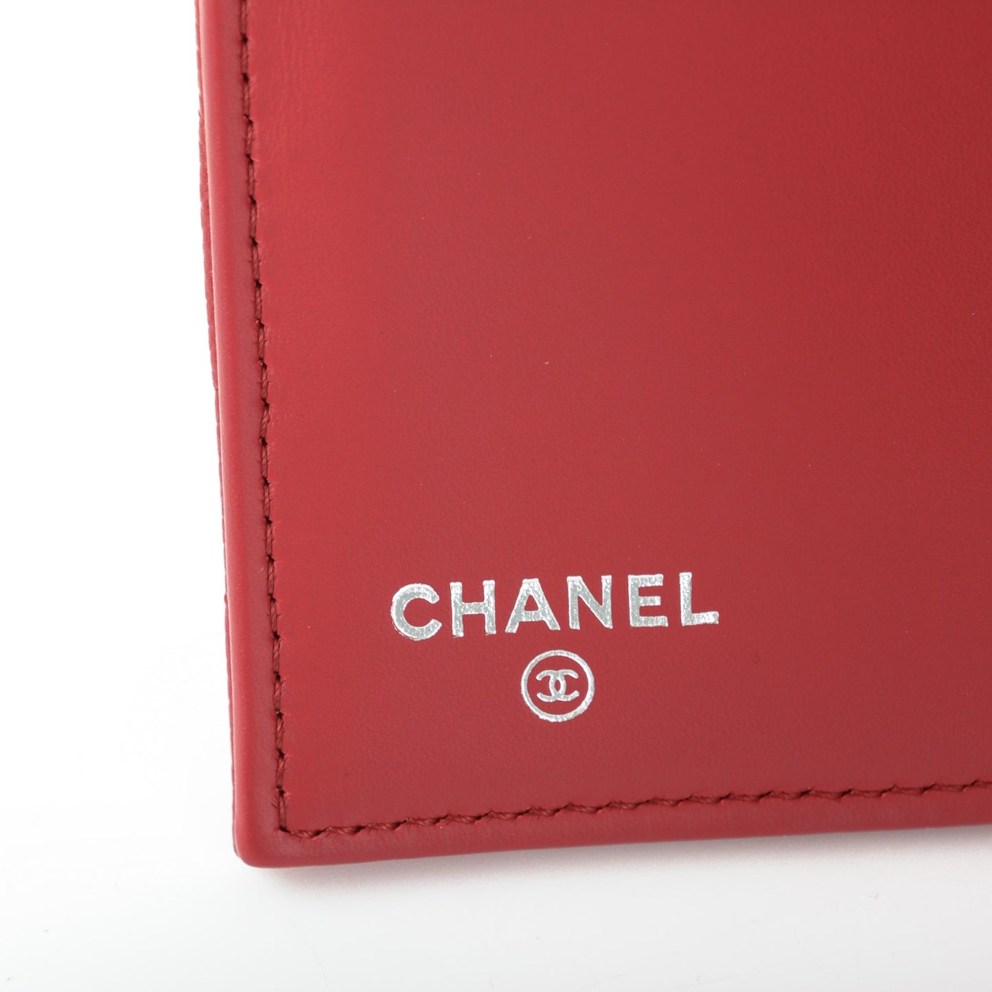 Caviar Quilted Large Flap Wallet Red