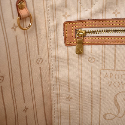 Louis Vuitton Damier Azur Neverfull MM 8 of 18
