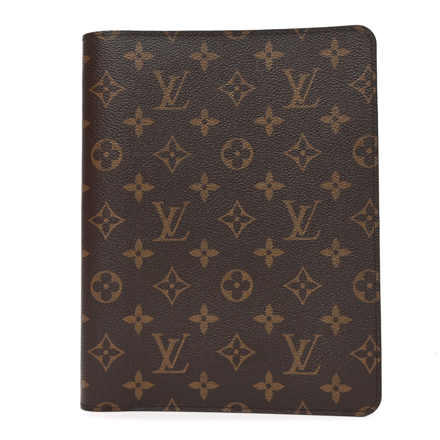 Monogram Desk Agenda Cover