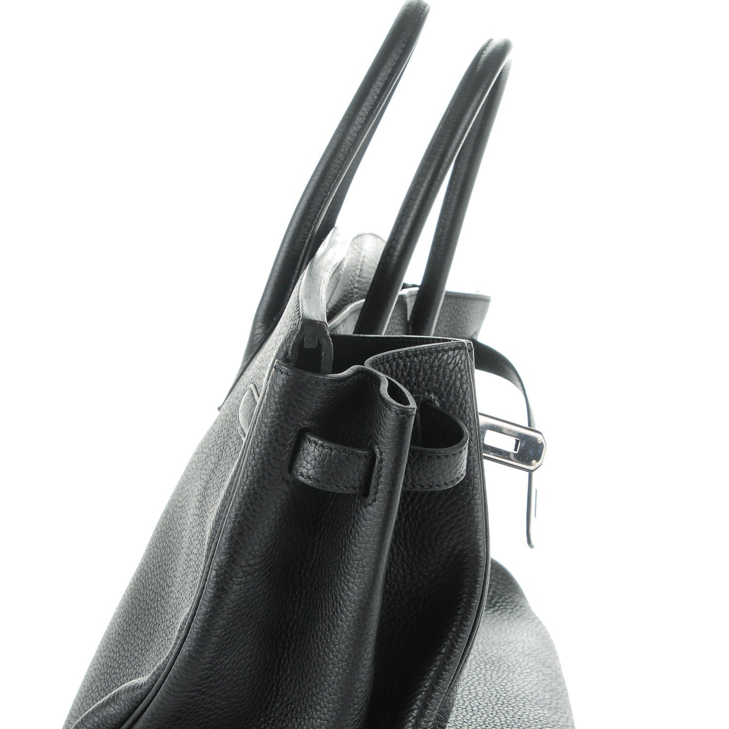 Hermes Taurillon Clemence Birkin 40 Black 16 of 25