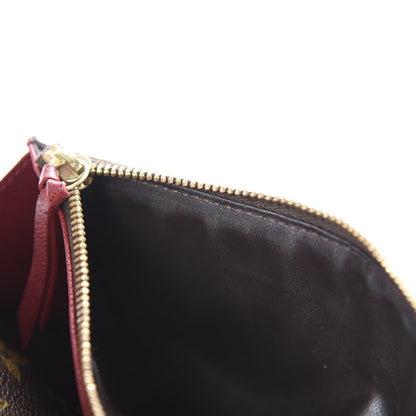 Louis Vuitton Monogram Emilie Wallet Red 11 of 12