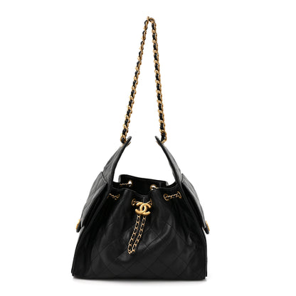 Chanel Caviar Quilted Small Chanel 25 Handbag Black 1 of 12