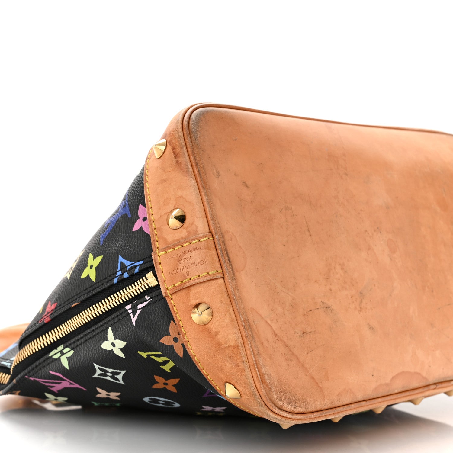 Louis Vuitton Monogram Multicolor Alma Black 8 of 12