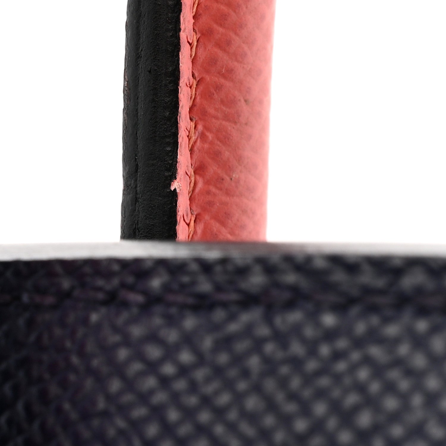 Hermes Epsom Horseshoe Birkin 35 Bleu Saphir Flamingo 17 of 17