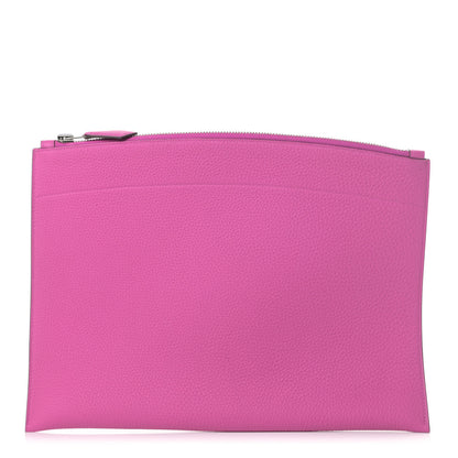 Hermes Togo Medium Bazar Pouch Magnolia 1 of 4