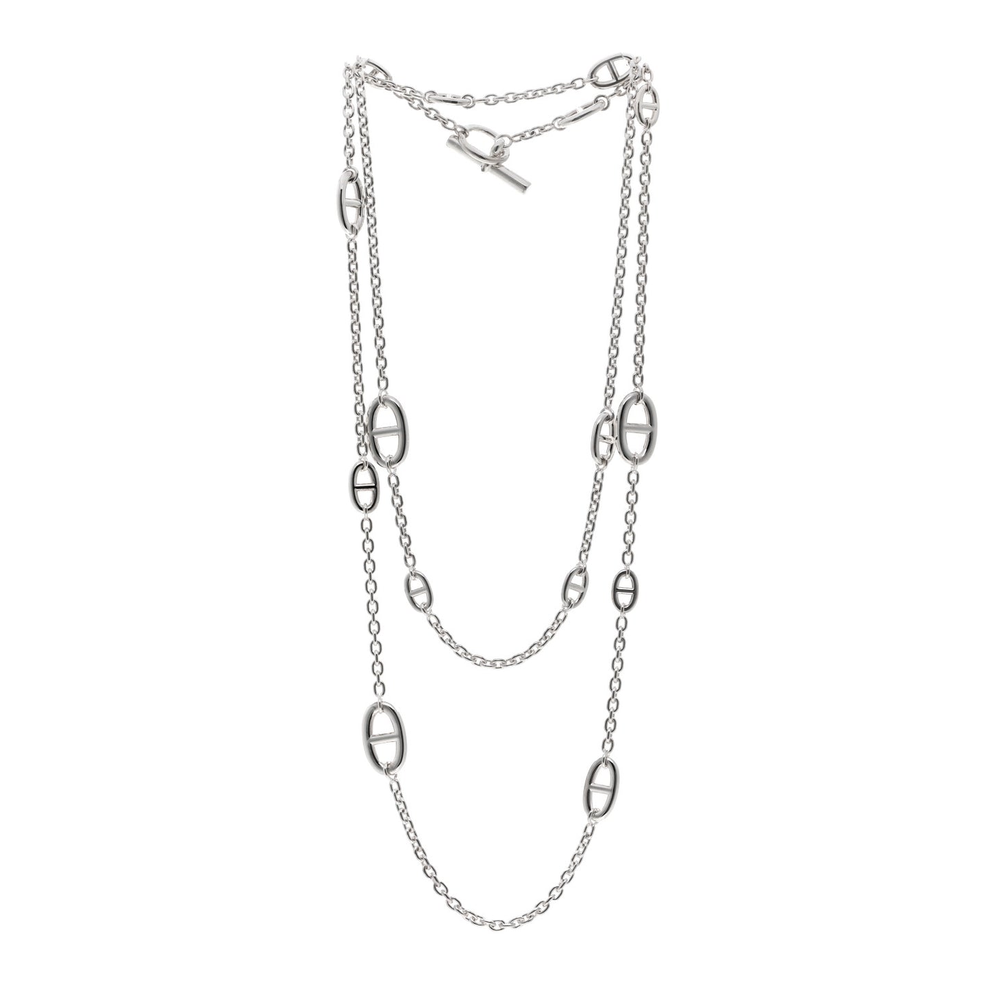 Sterling Silver Farandole Necklace 80