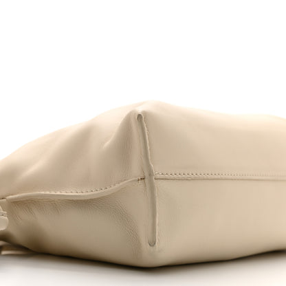 Loewe Calfskin Mini Flamenco Knot Clutch Angora 9 of 10