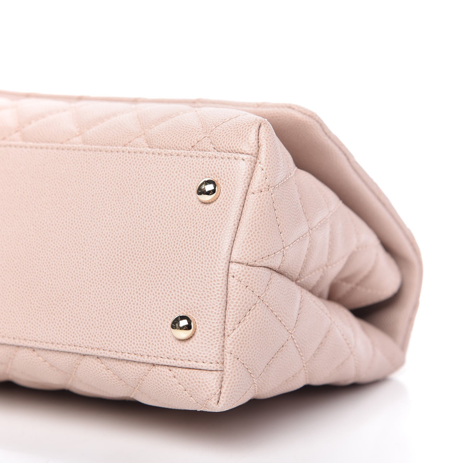 Chanel Caviar Quilted Small Coco Handle Flap Light Pink 6 of 10