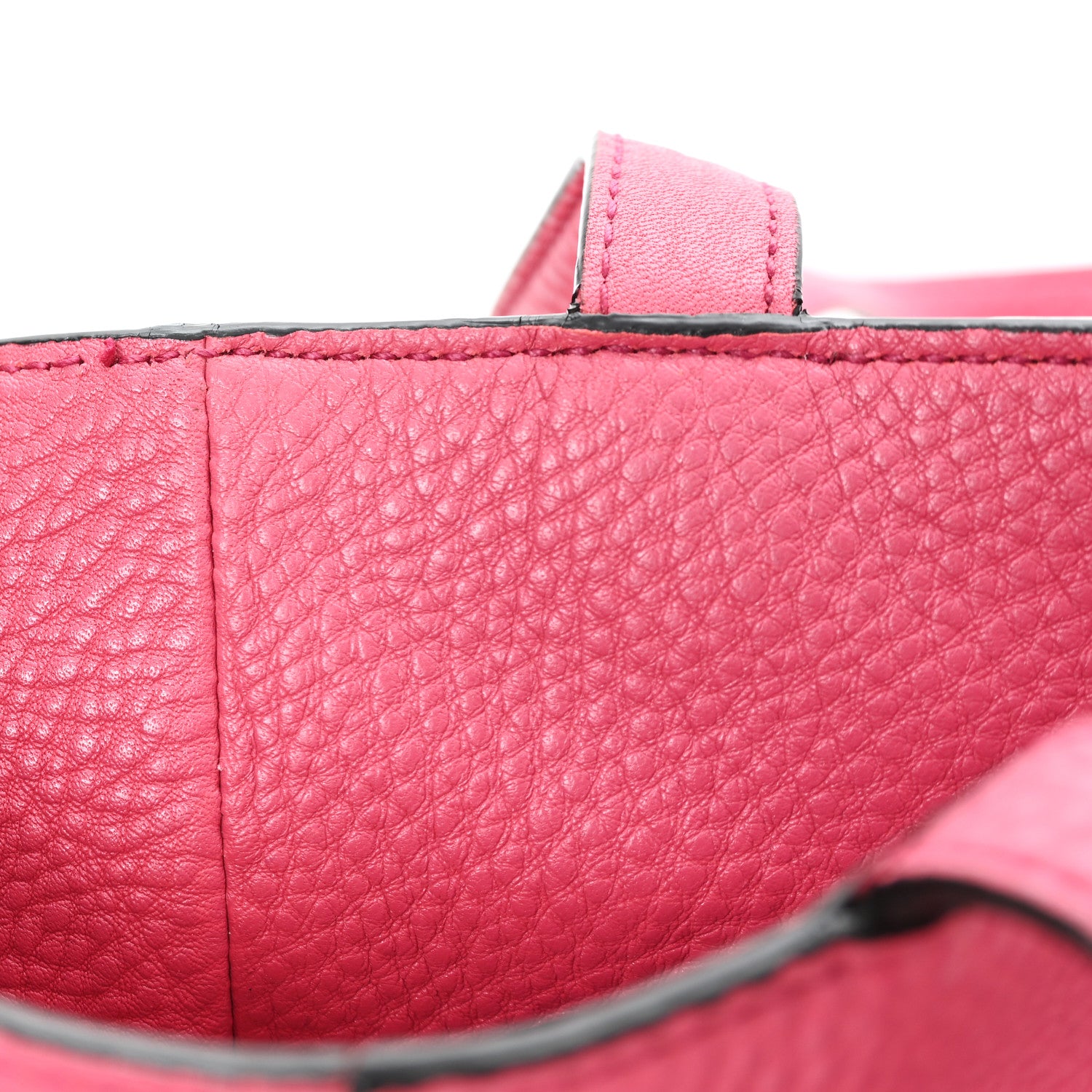 Prada Vitello Daino Shopping Tote Peonia 11 of 11