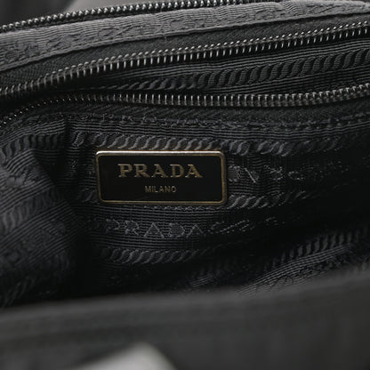 Prada Tessuto Nylon Saffiano Tote Black 6 of 18