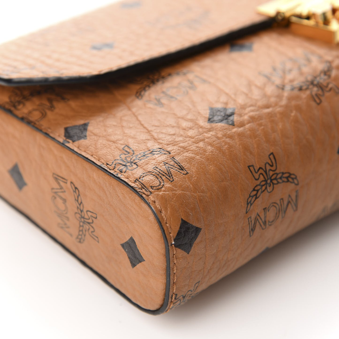 Visetos Small Millie Crossbody Bag Cognac