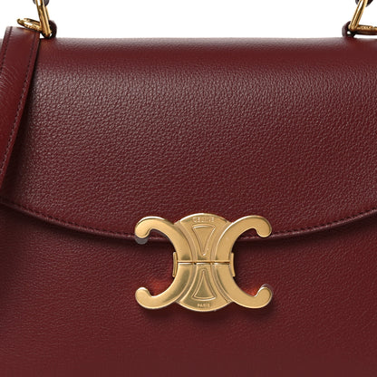 Celine Supple Grained Calfskin Medium Nino Light Burgundy 6 of 8