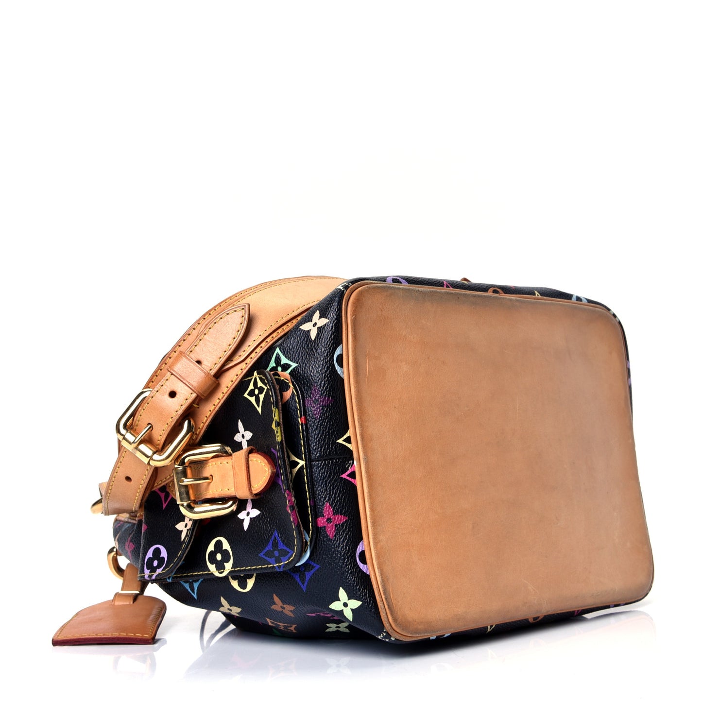 Monogram Multicolor Petit Noe Black