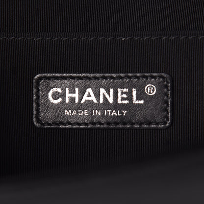 Chanel Lambskin Quilted Medium Boy Flap Black 6 of 15