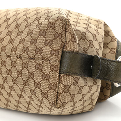 Gucci Monogram Bamboo Bar Medium Tote Olive 9 of 12