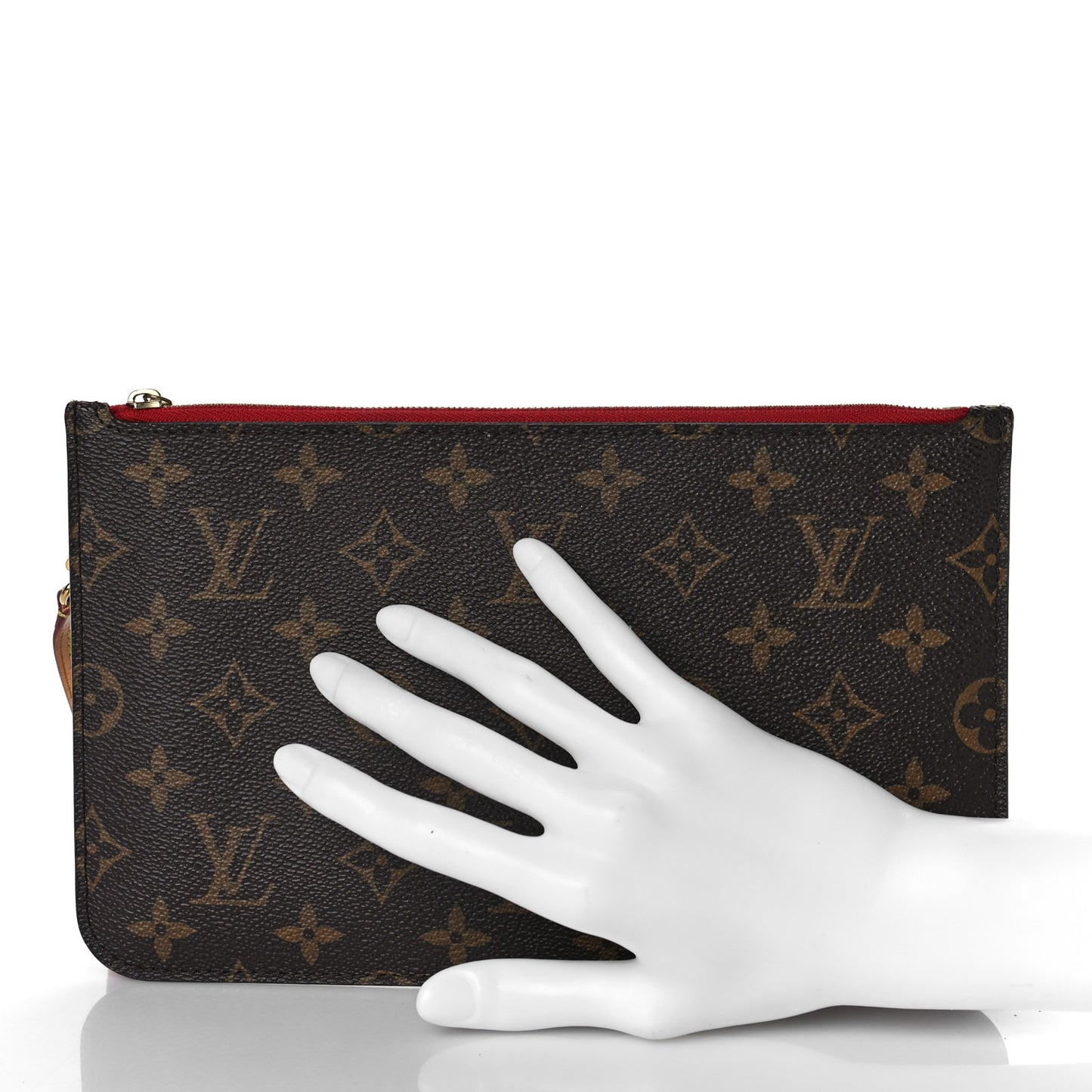 Monogram Neverfull MM GM Pochette Cherry