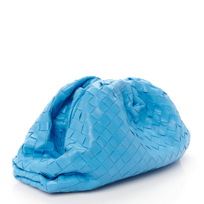 Bottega Veneta Nappa Maxi Intrecciato The Pouch Oversized Clutch Swimming Pool 3 of 11