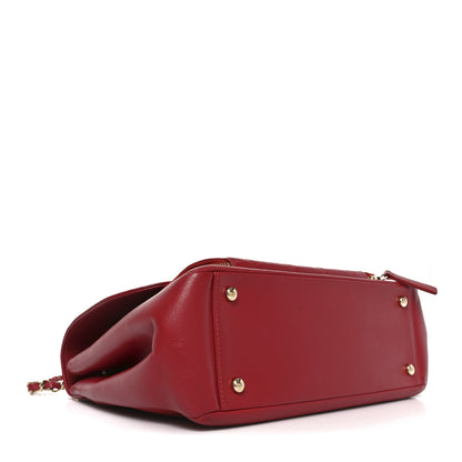 Chanel Caviar Quilted Large Business Affinity Flap Red 4 of 10
