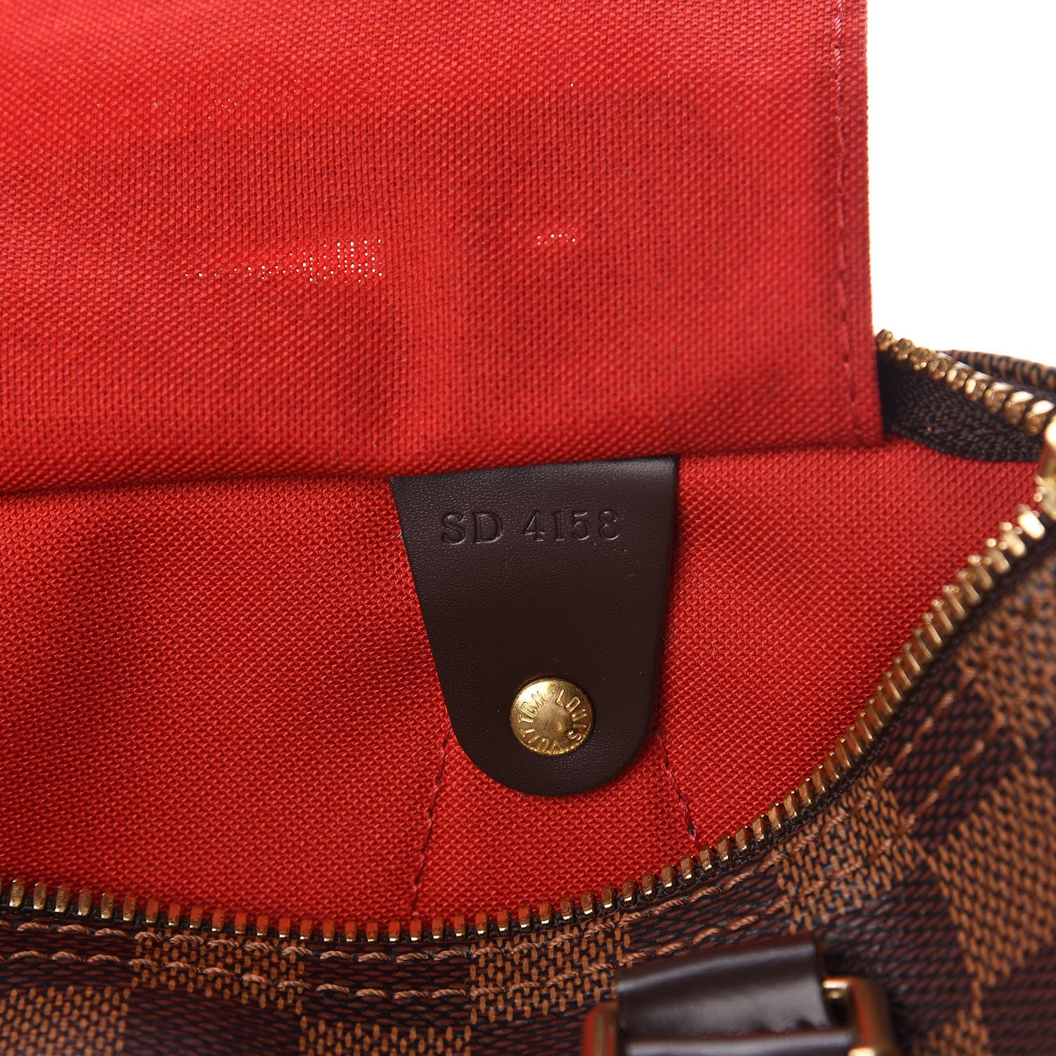 Louis Vuitton Damier Ebene Speedy Bandouliere 25 8 of 11