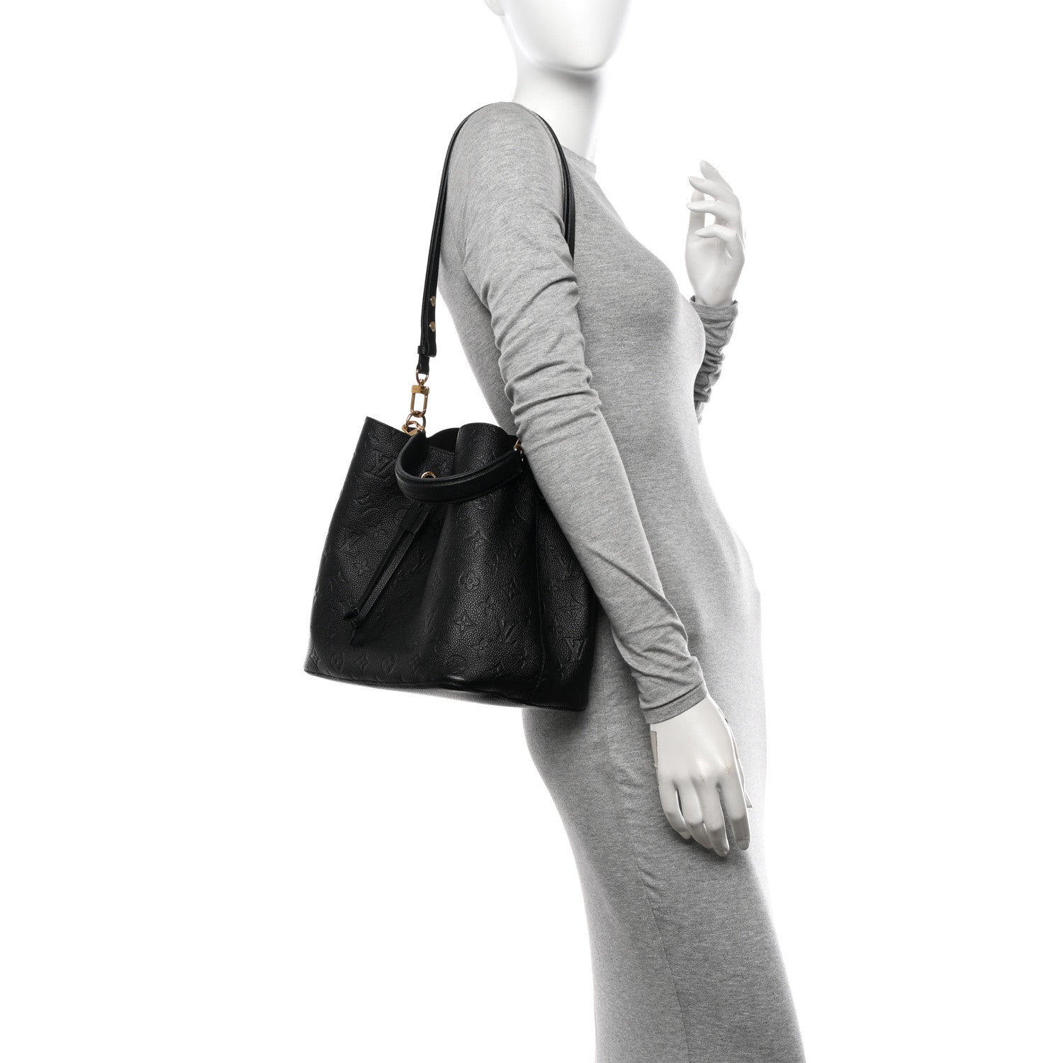 Louis Vuitton Empreinte Neonoe MM Black 2 of 10
