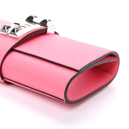 Hermes Swift Medor 23 Clutch Rose Azalee 9 of 9