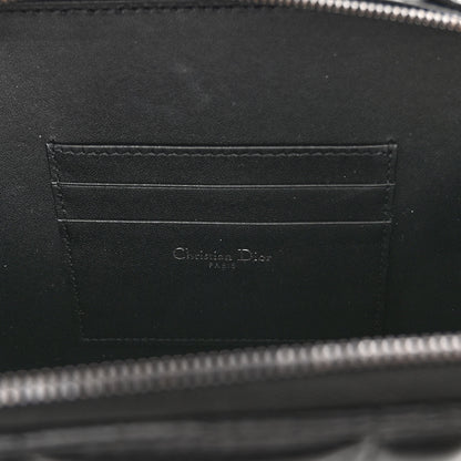 Christian Dior Calfskin Macrocannage Caro Box Bag Black 6 of 9