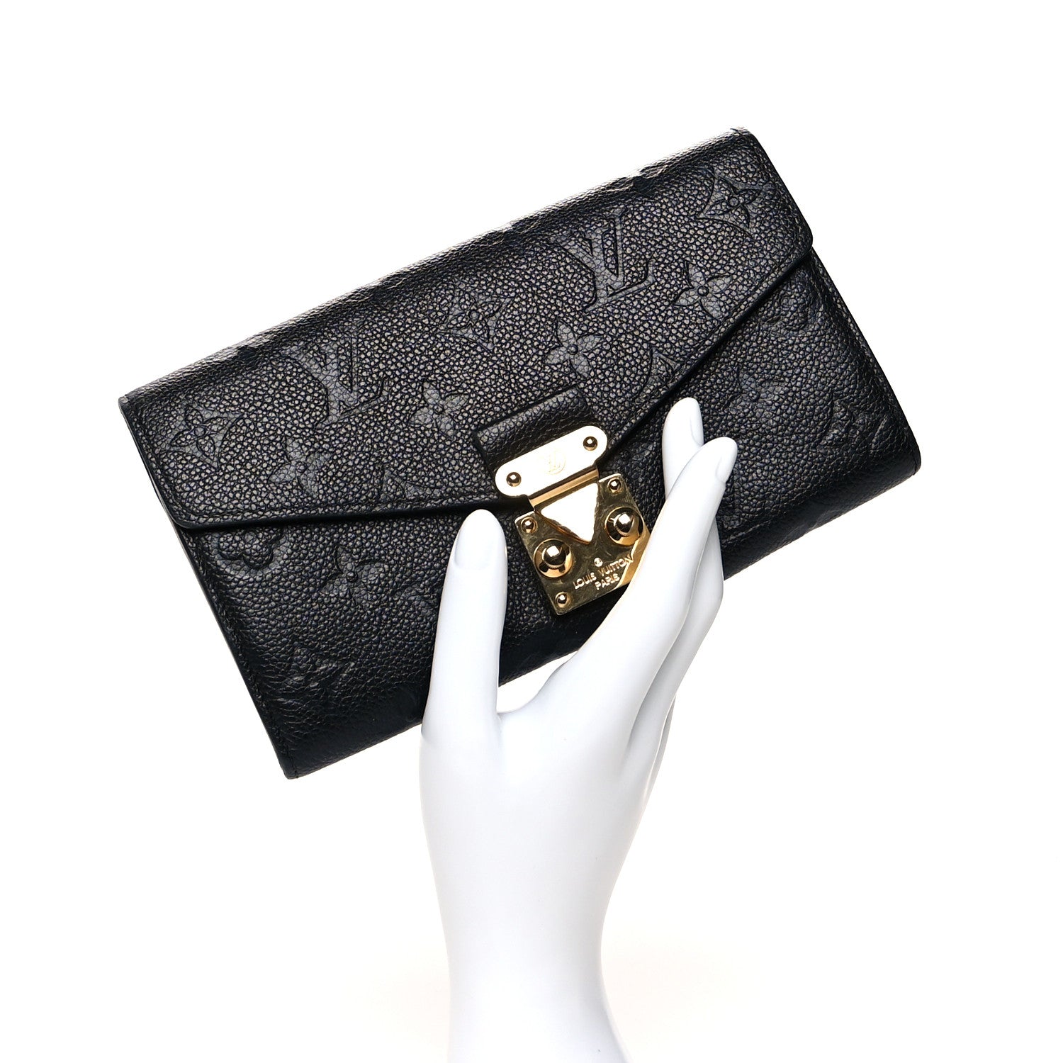 Louis Vuitton Empreinte Metis Wallet Black 2 of 11