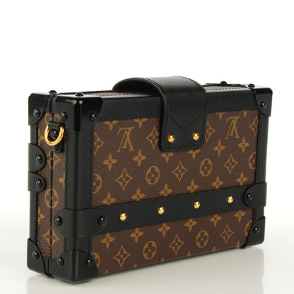 Louis Vuitton Monogram Petite Malle Black 3 of 7