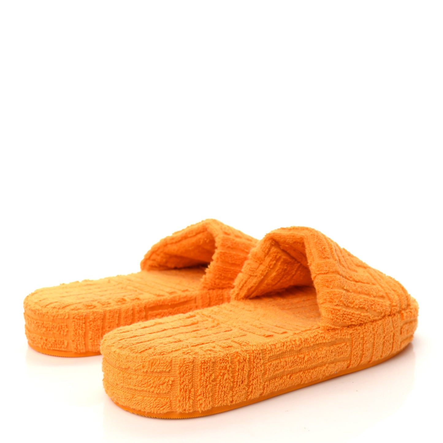 Resort Sponge Slides Sandals 40 Orange
