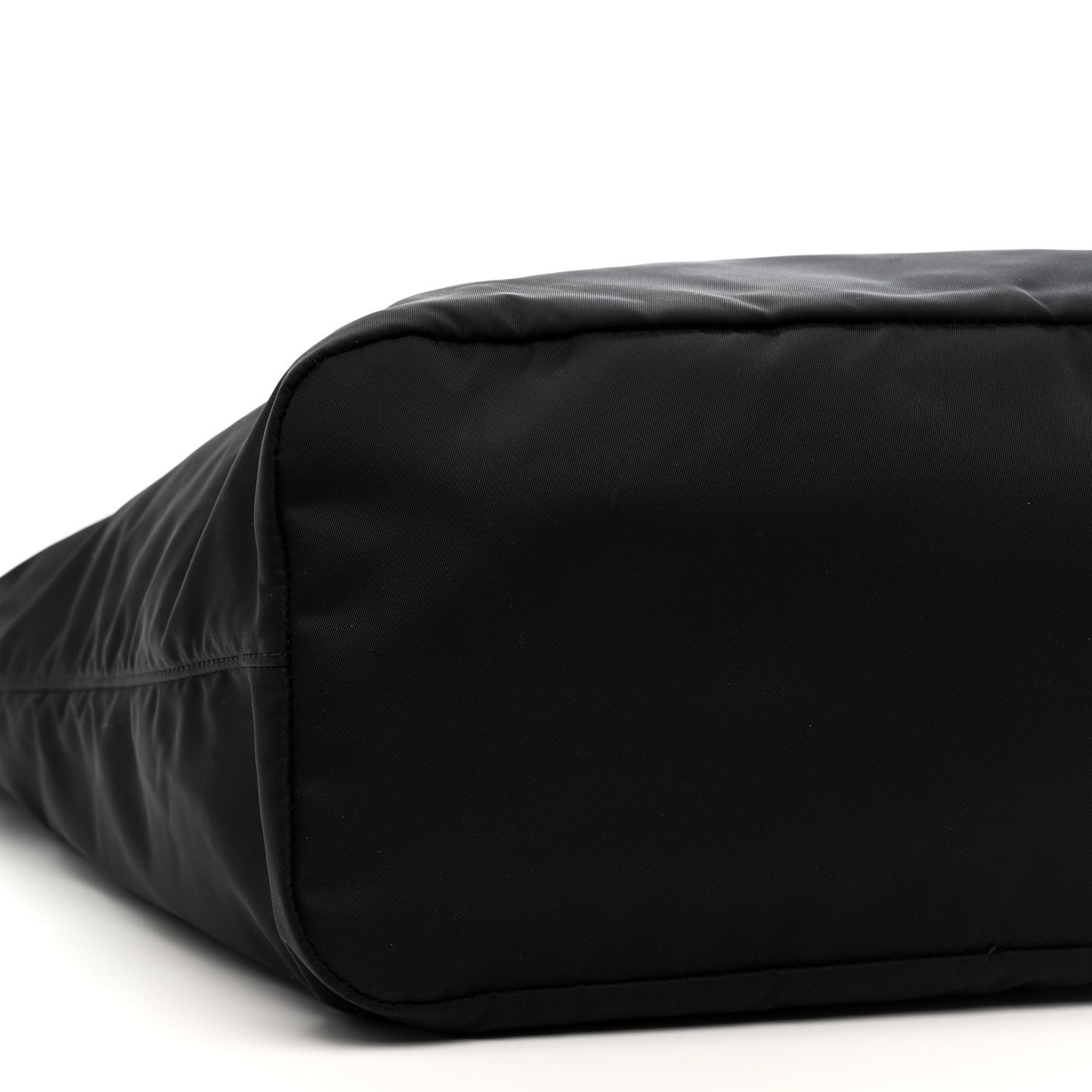 Tessuto Nylon Saffiano Tote Black