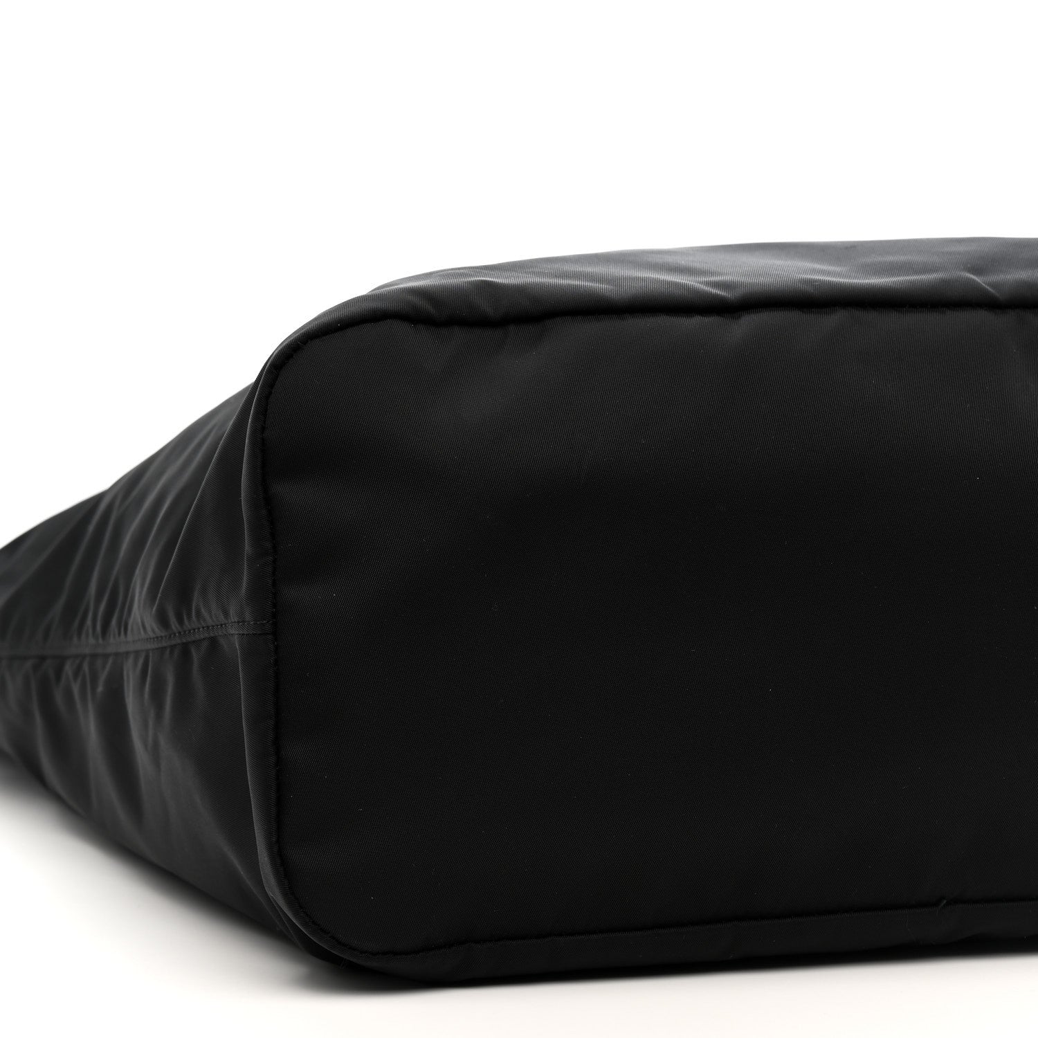 Prada Tessuto Nylon Saffiano Tote Black 9 of 10