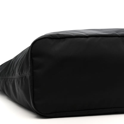 Prada Tessuto Nylon Saffiano Tote Black 9 of 10