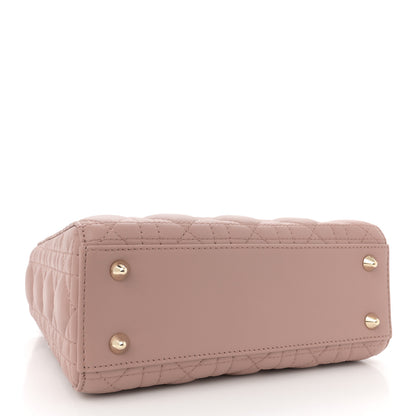 Christian Dior Lambskin Cannage Small My ABCDior Lady Dior Blush 4 of 12