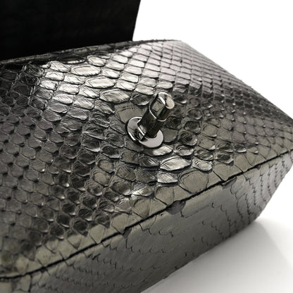 Chanel Snakeskin Mini Rectangular Flap Grey 11 of 12