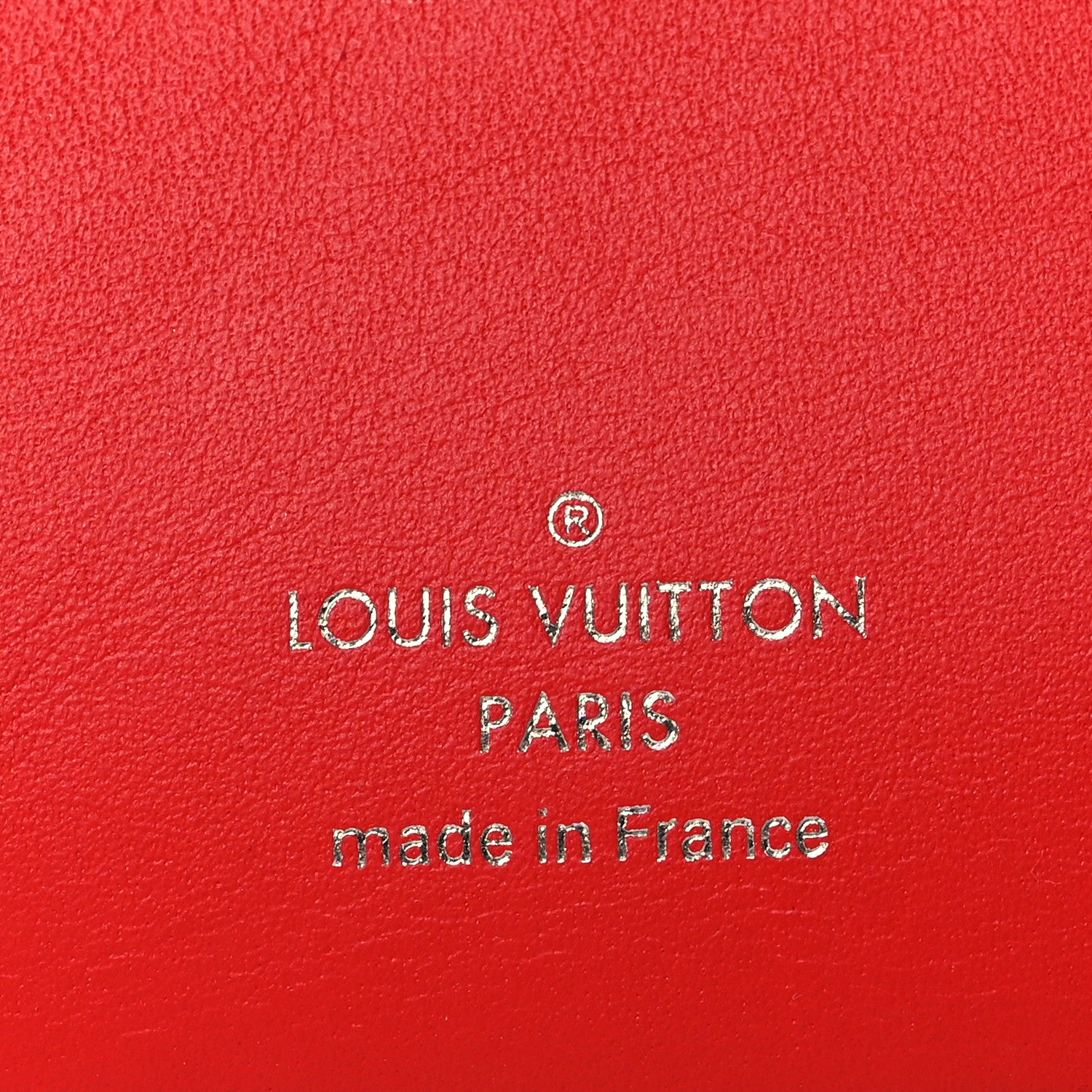 Louis Vuitton Monogram Elizabeth Pencil Pouch Red 8 of 10